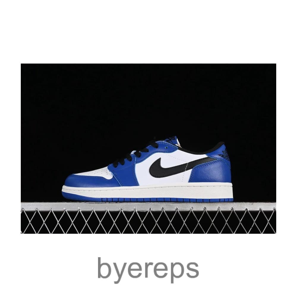 Air Jordan 1 Low White/Black/Game Royal