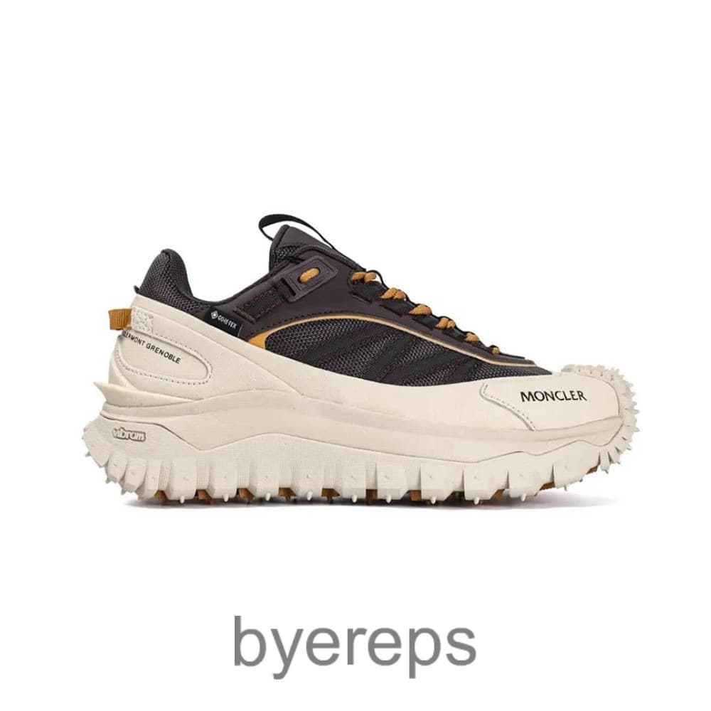 Moncler Trailgrip Gtx Sneakers White & Brown