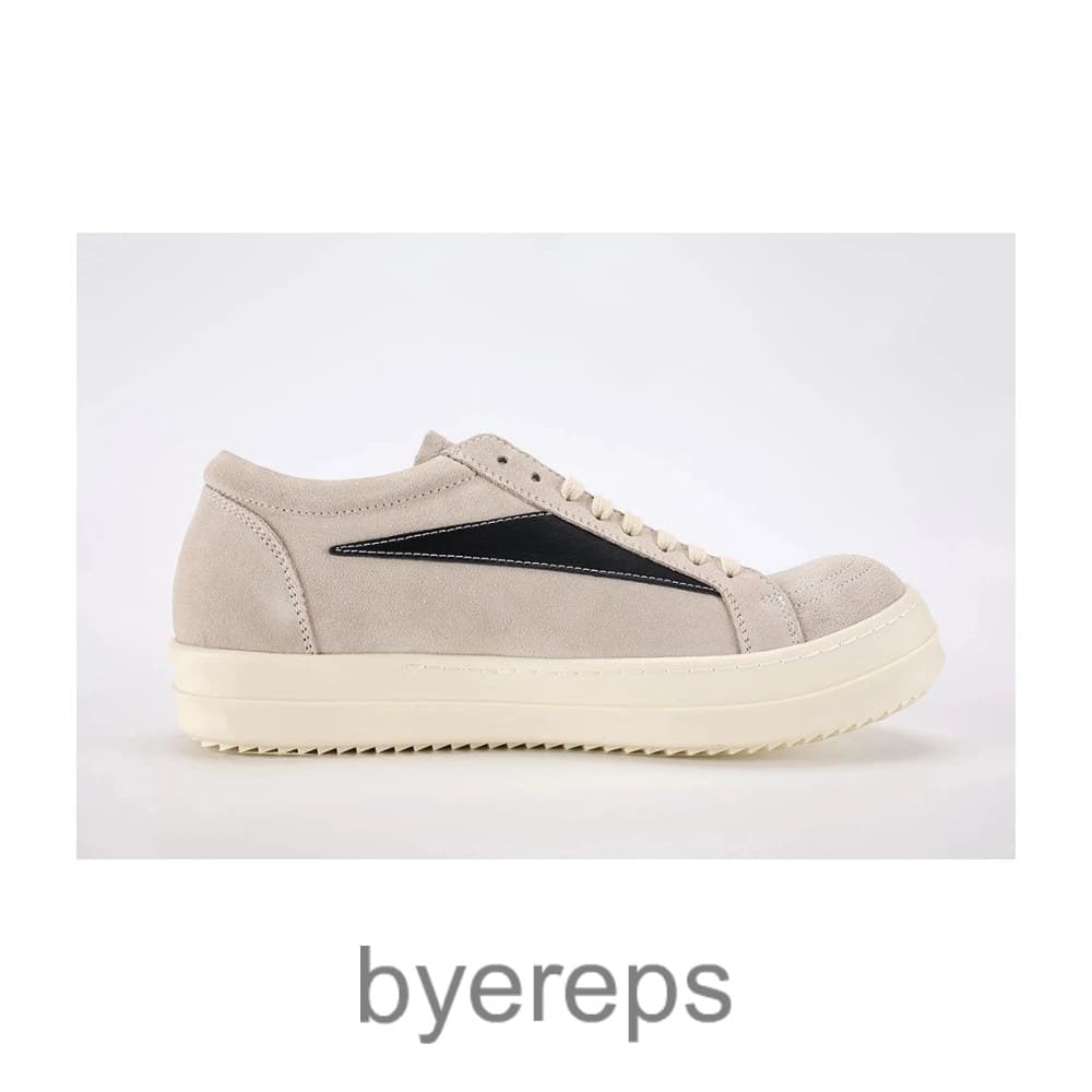 Rick Owens Rick Owens Low-Top Sneakers Beigh