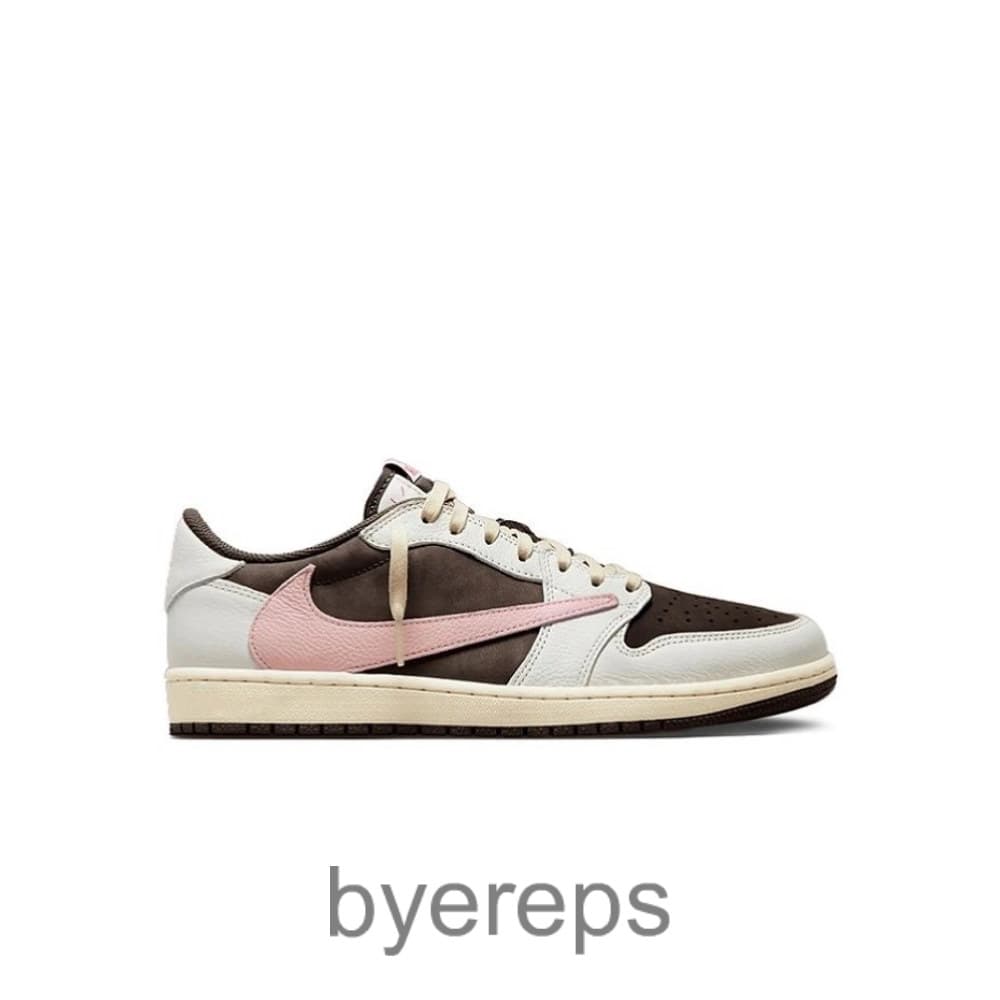Travis Scott X Jordan 1 Retro Low OG Sp Dark Pony Pink Oxford