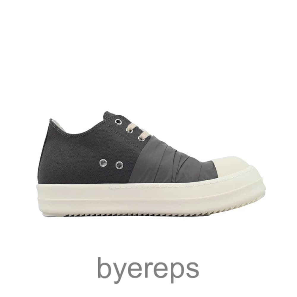 Rick Owens Drkshdw Grey Black Silk Surface
