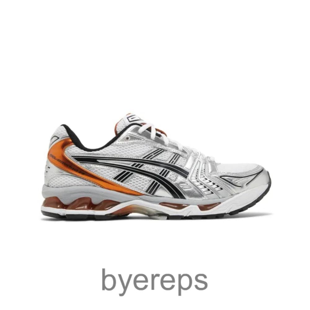 Asics Gel-Kayano 14 White Piquant Orange