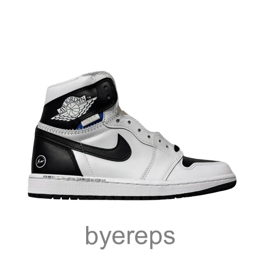 Union La X Fragment Design X Air Jordan 1 White/Black
