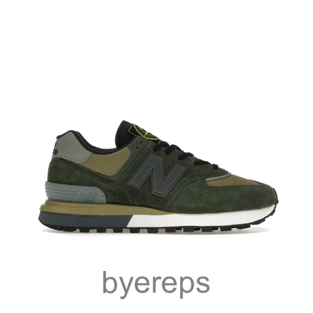 New Balance 574 Legacy Stone Island Dark Green