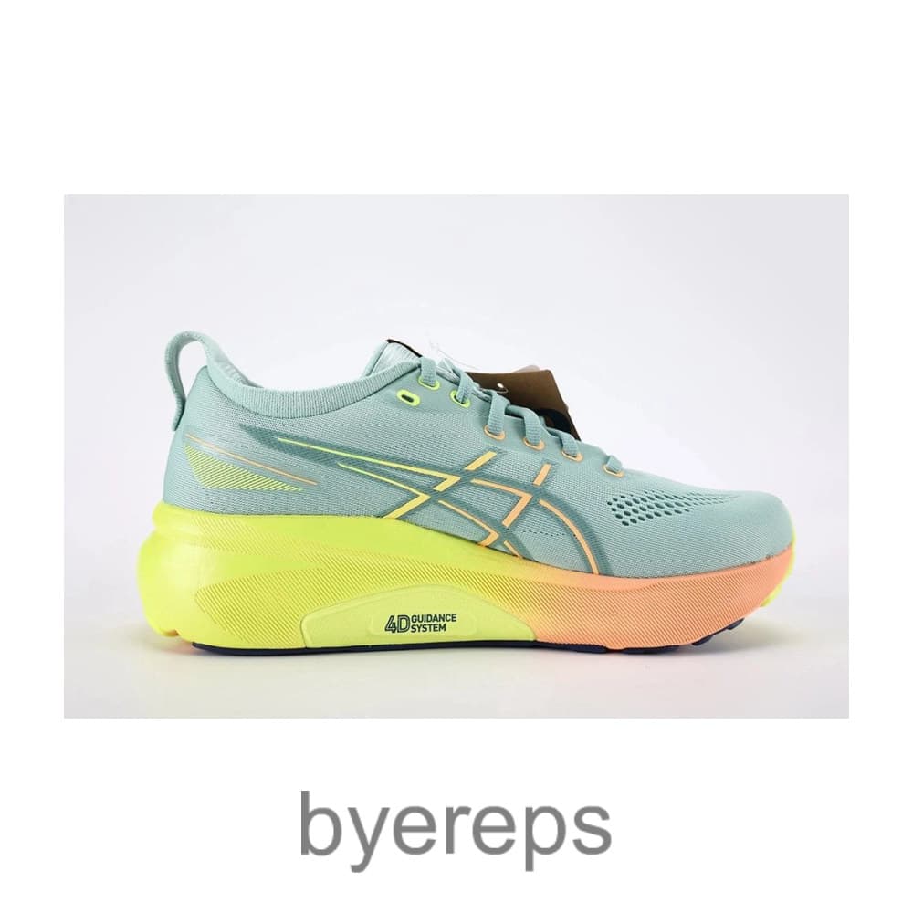 Ascs Gel Kayano 31 Wide Light Celadon-Safety Yellow