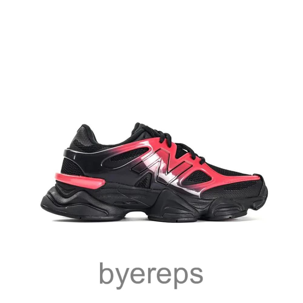 New Balance 9060 Black Red Gradient