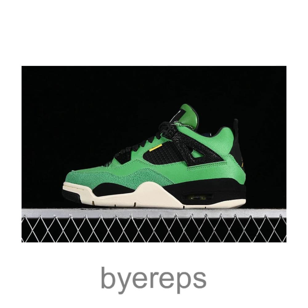 Air Jordan 4 Retro Manila White/Black/Green