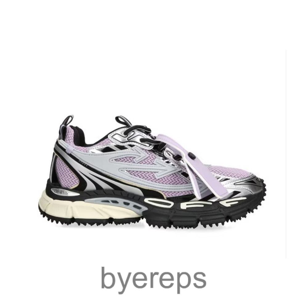 Off-White Be Right Back Light Purple Grey