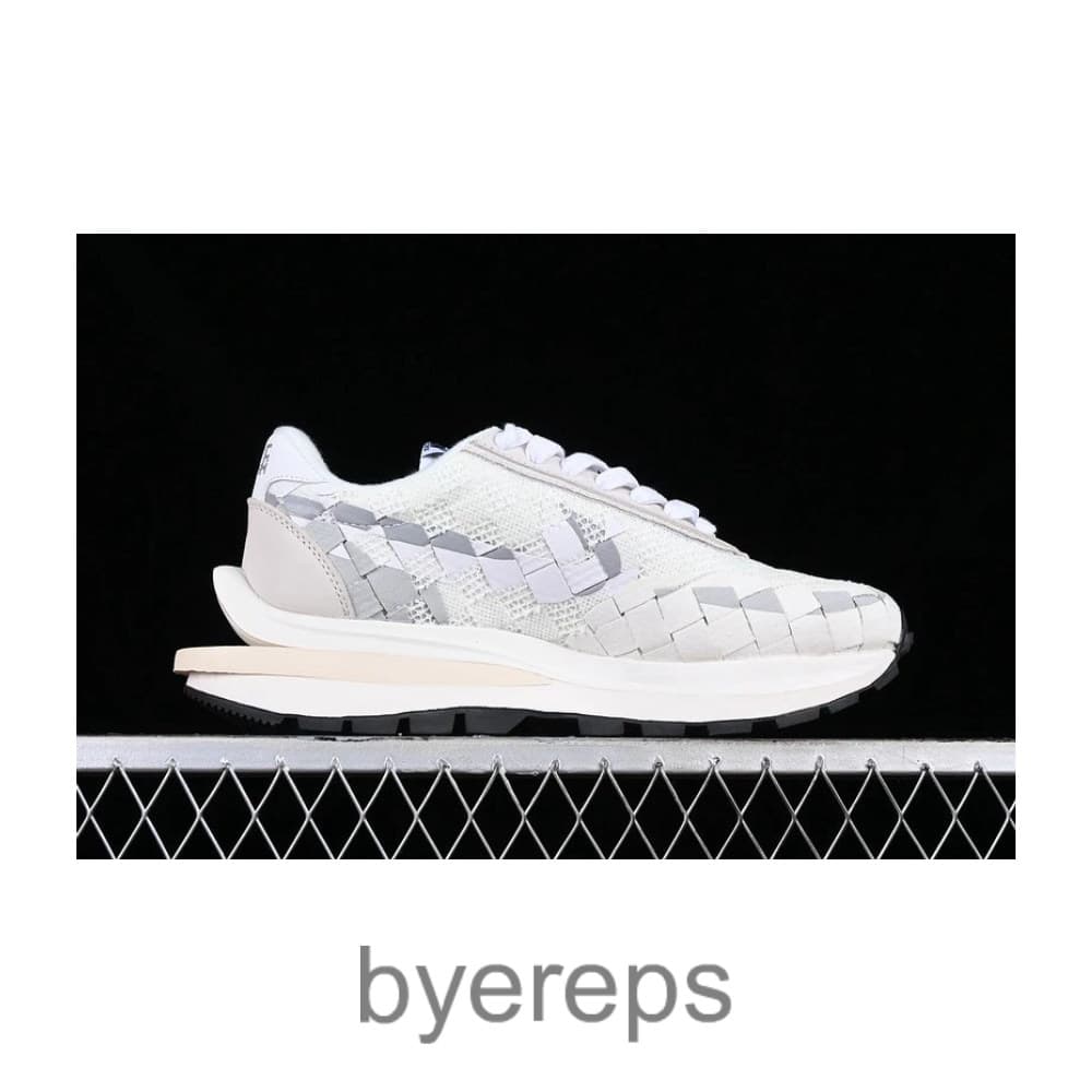 Sacai Woven 4.0 White/Grey/Silver