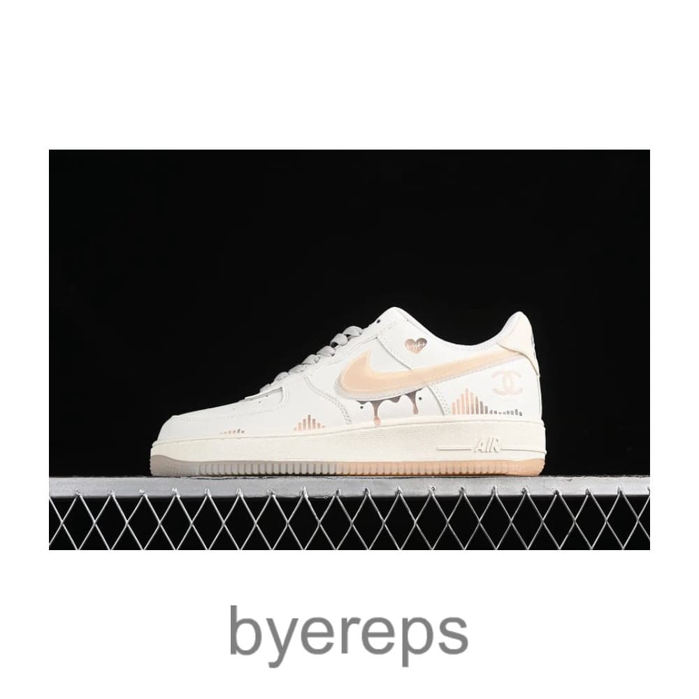 Air Force 1 07 Low Heart Rate Beating White/Grey/Yellow
