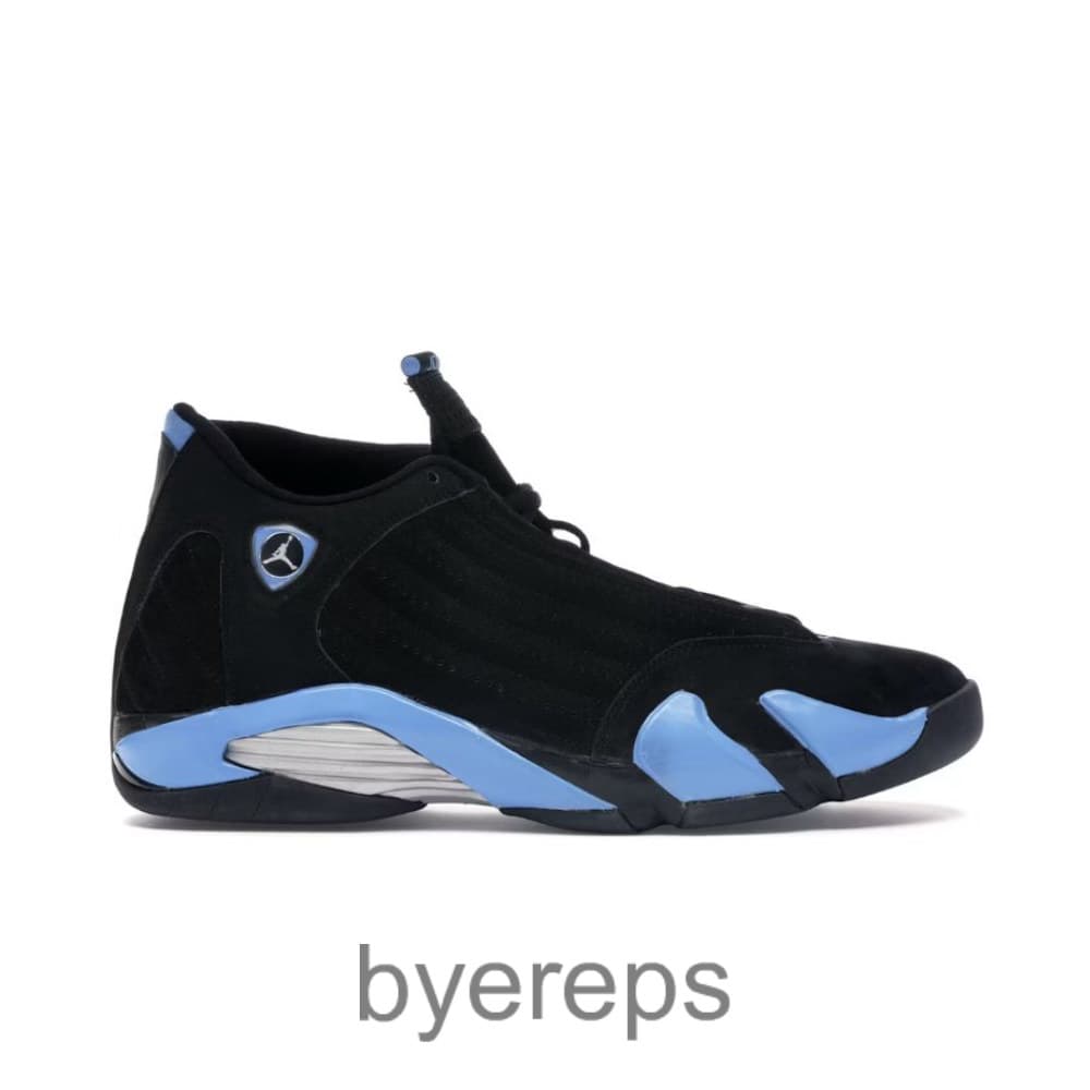 Jordan 14 Retro Black University Blue