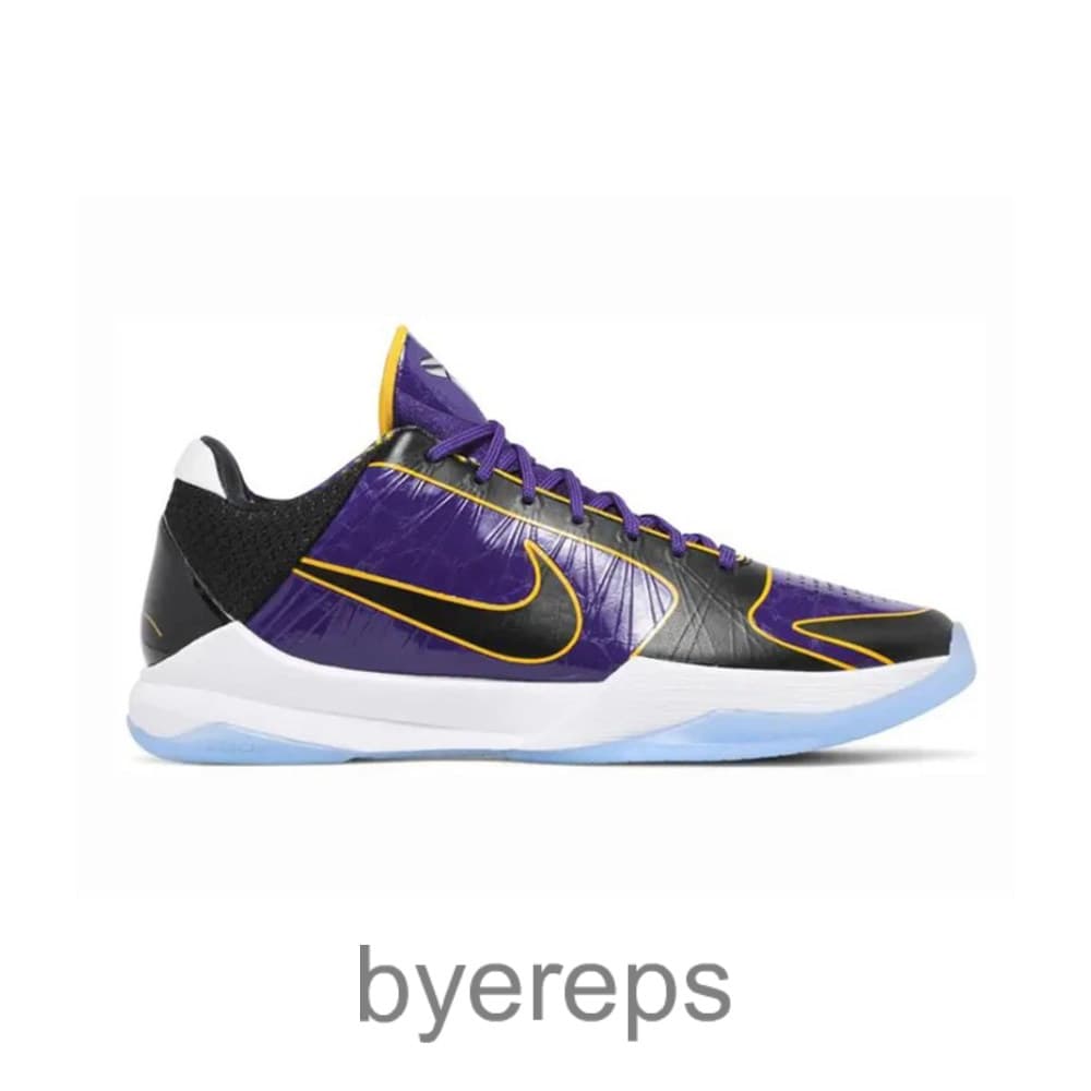 Zoom Kobe 5 Protro Lakers 5x Champ