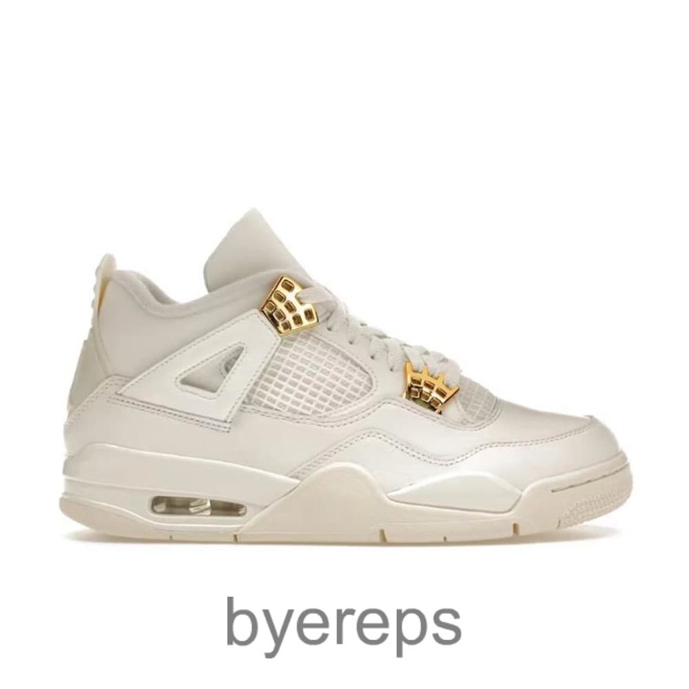 Jordan 4 Retro Metallic Gold Women