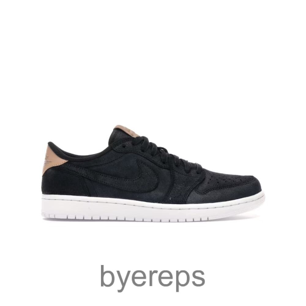 Jordan 1 Retro Low OG Black Vachetta