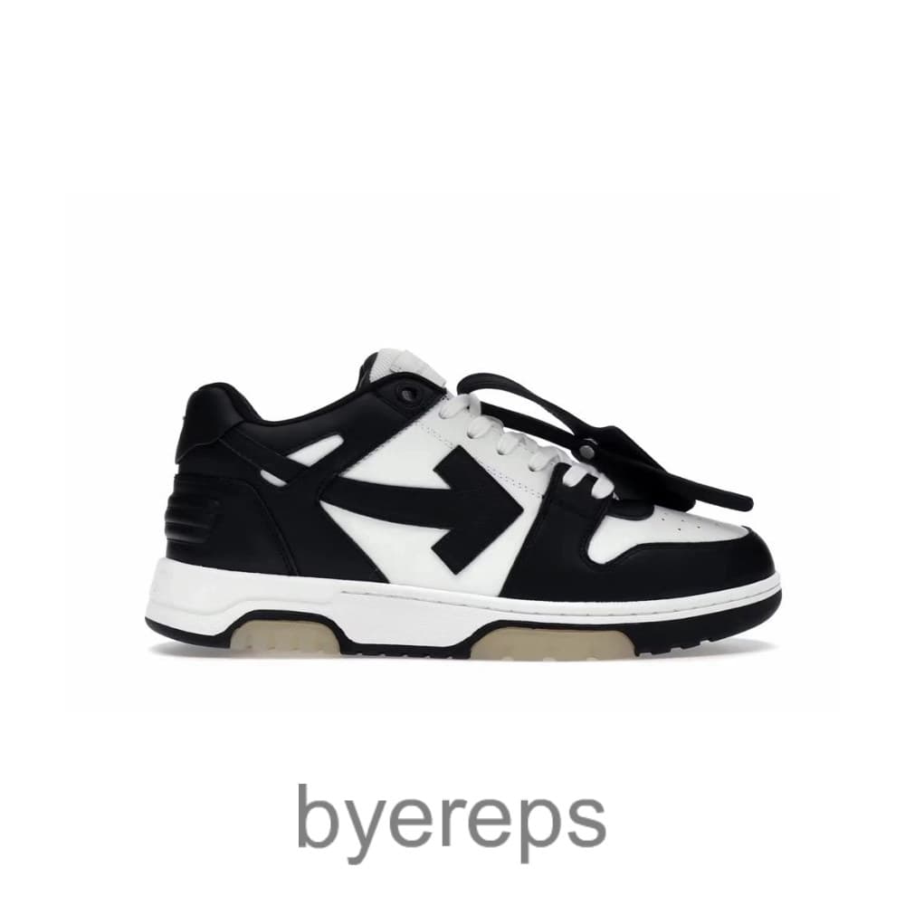 Off-White Out Of Office Ooo Low Tops White Black White