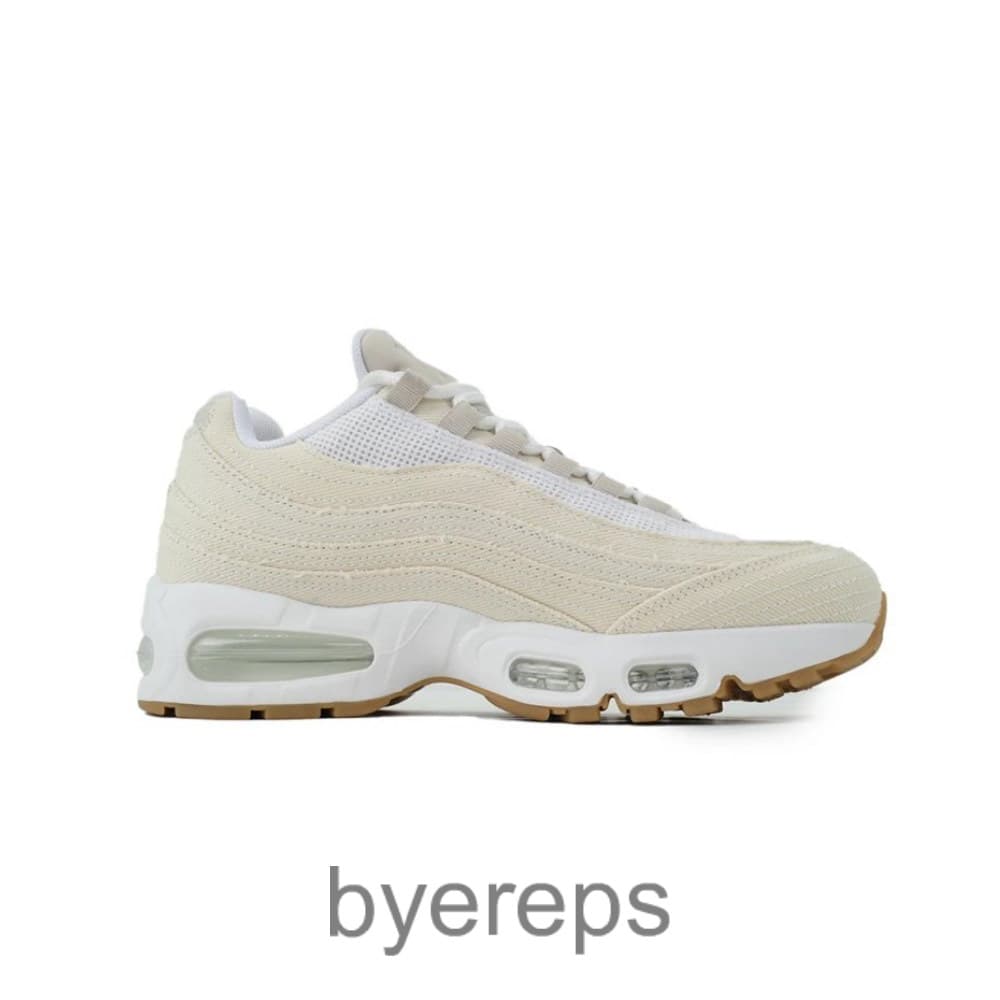 Levis X Air Max 95 White And Ecru