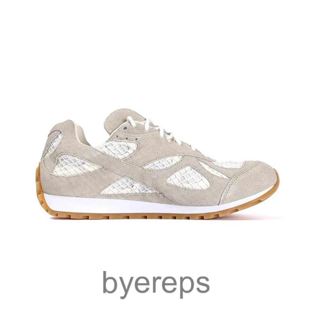 Bottega Veneta Orbit Sneakers Sea Salt