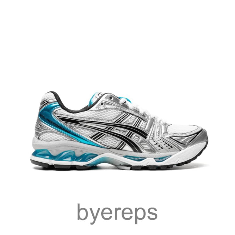 Asics Gel-Kayano 14 White Aizuri Blue