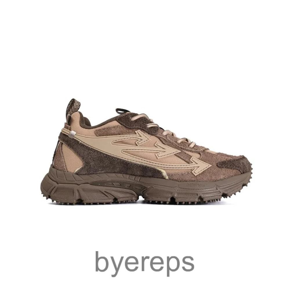 Off-White Be Right Back Sneaker Coffee Brown