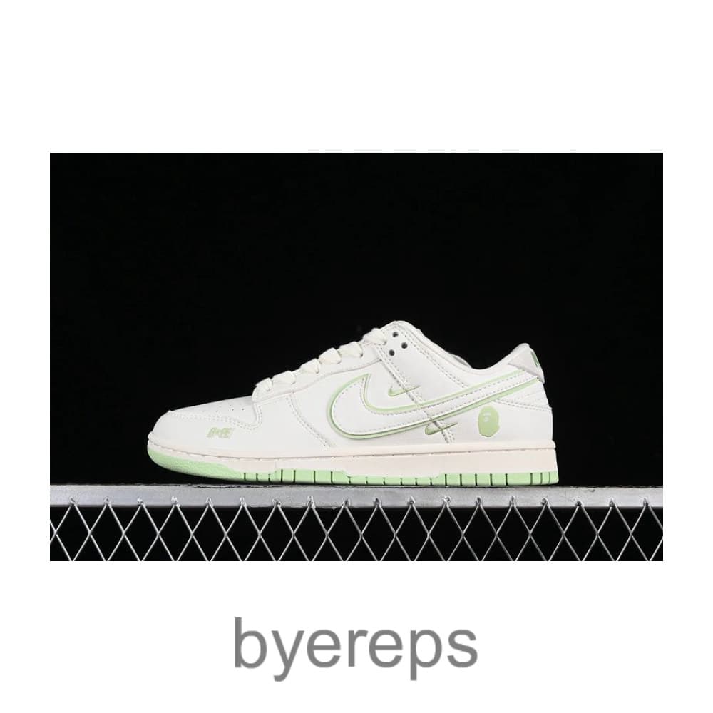 SB Dunk Low Bape White/Green