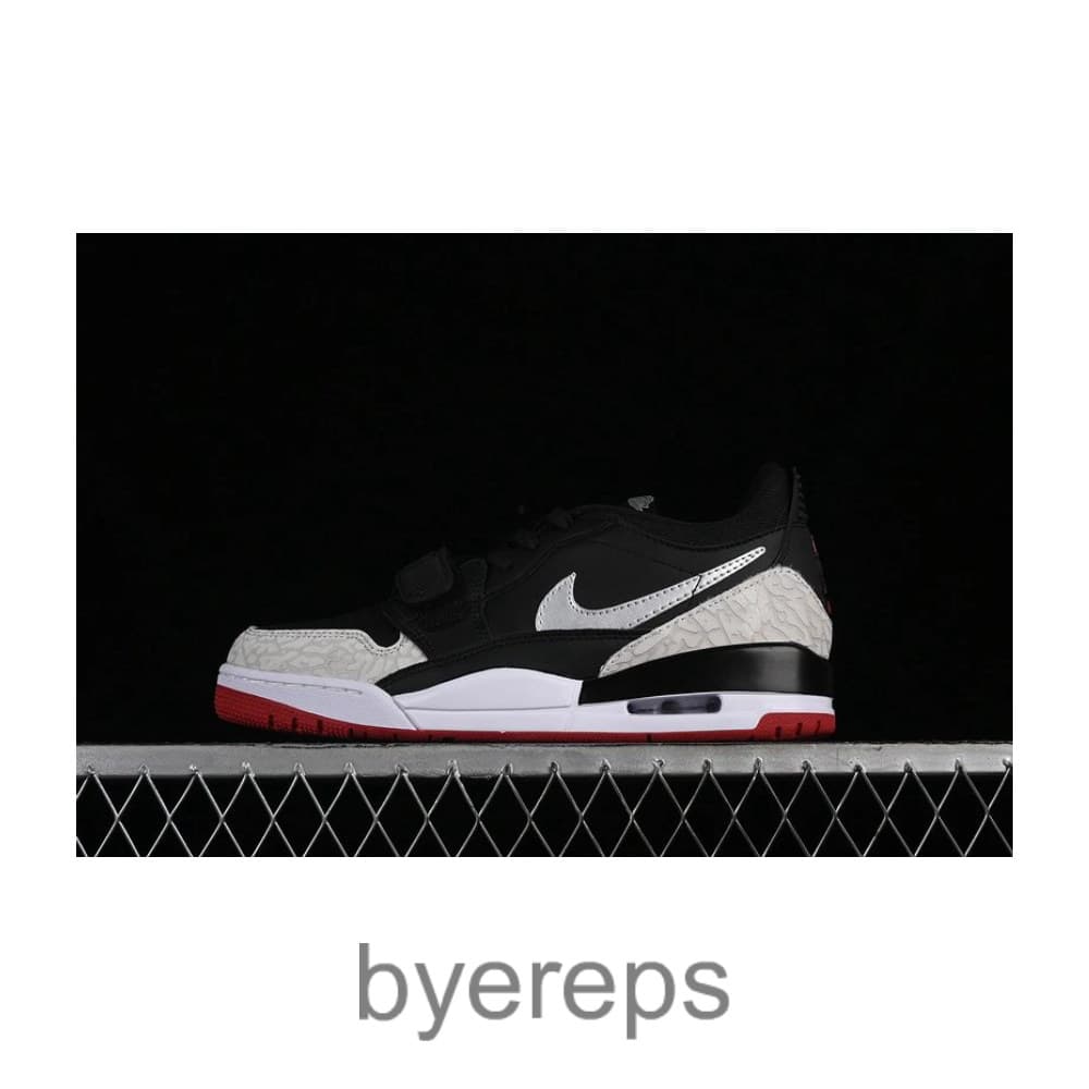 Air Jordan Legacy 312 Low Black/Gym Red/Cement Grey/Metallic Silver